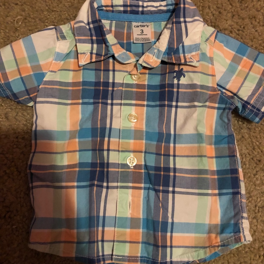 Baby bottom down shirt